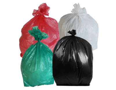 Productos plásticos. Bolsas para la basura